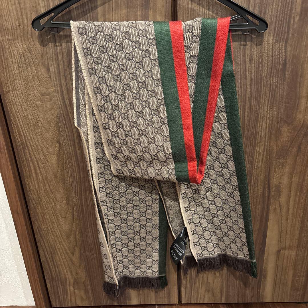 GUCCI GGパターン マフラー　C.ロナウド愛用