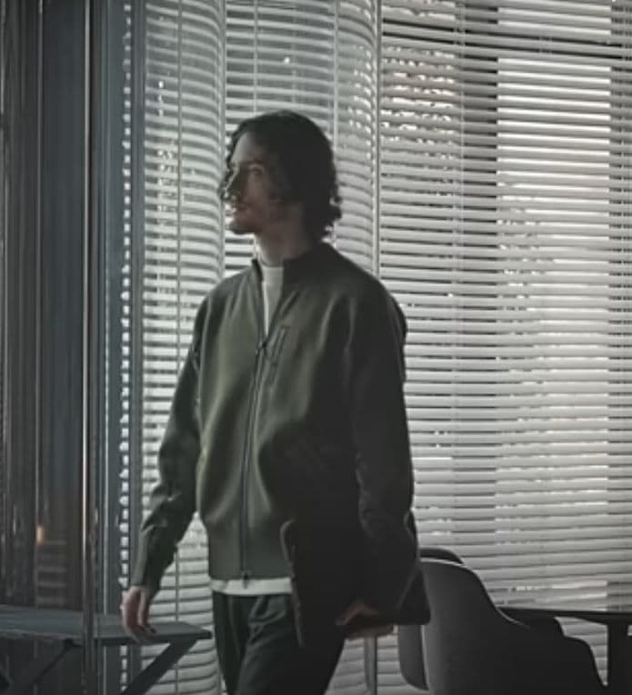 【新品】ブリーフィングゴルフ ニット ブルゾン Ｍ ジャケット