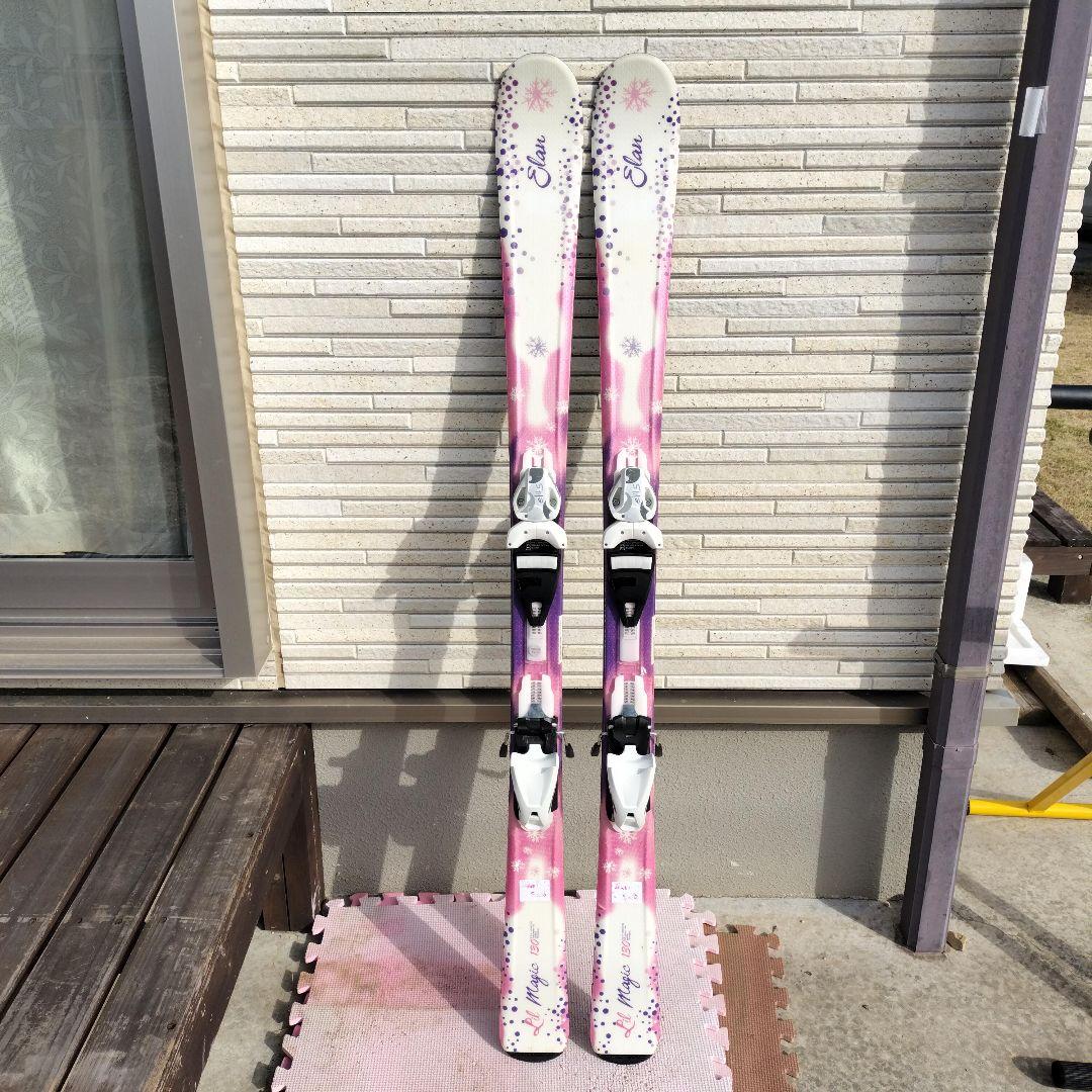 Elan Lil Magic 130cm 調整ビンディング　伸縮ストック付