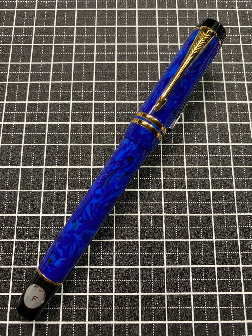 筆記具 PARKER Duofold lnternational Lapis Blue