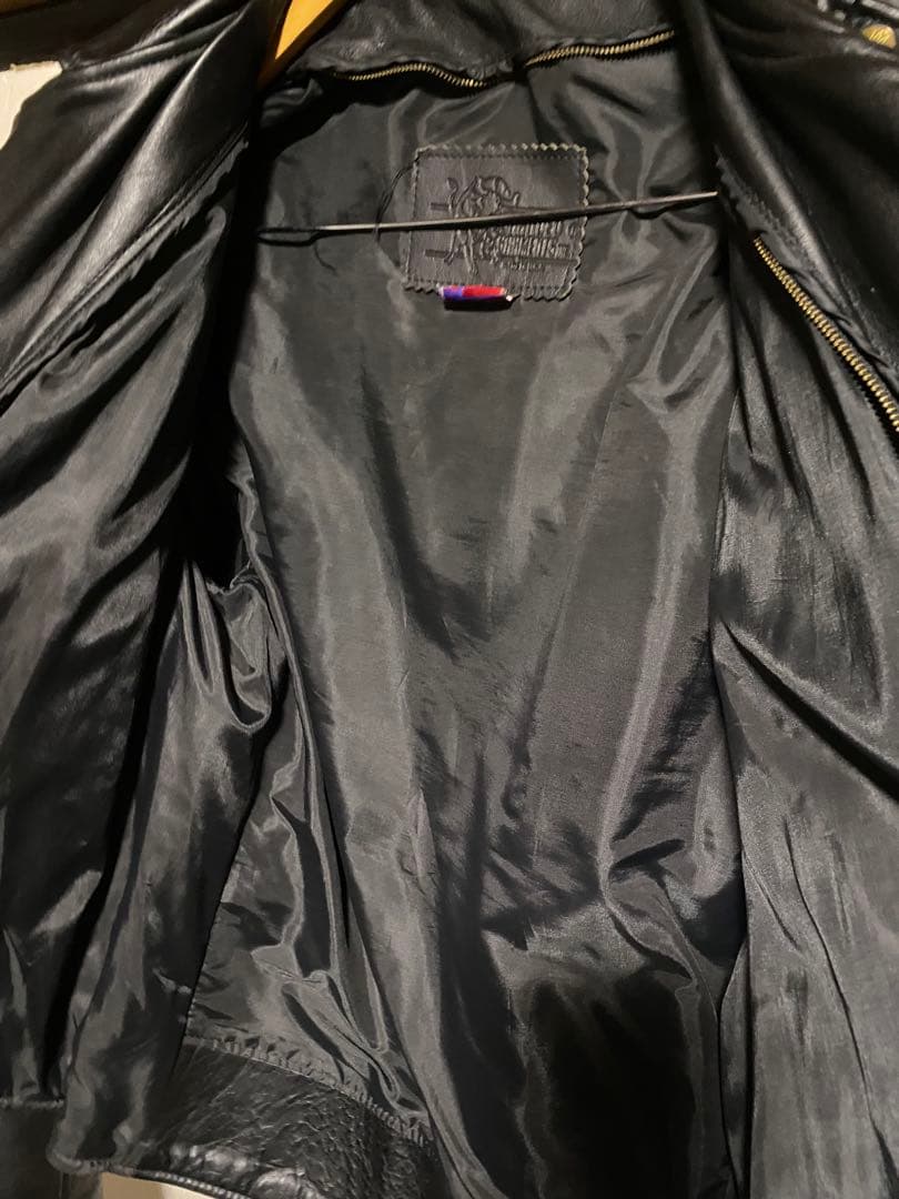 ✨最終値下げ✨BRANDEDGARMENTSレザーライダースジャケット