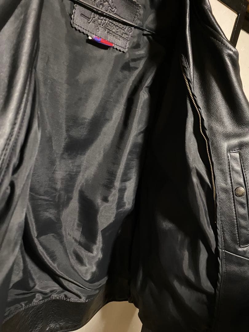 ✨最終値下げ✨BRANDEDGARMENTSレザーライダースジャケット