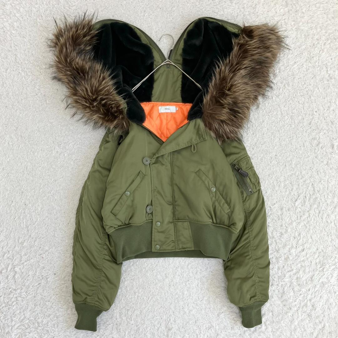 美品✨マウジー N-2B ミリタリージャケット 短丈 Y2K 平成 カーキ M