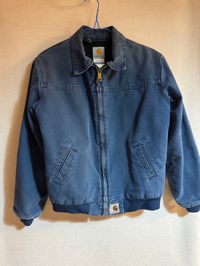 carhartt サンタフェジャケット ブルーフェー ド 短丈ユニセックス