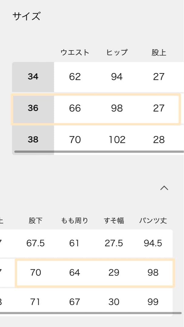 Plage soft デニムパンツ　36