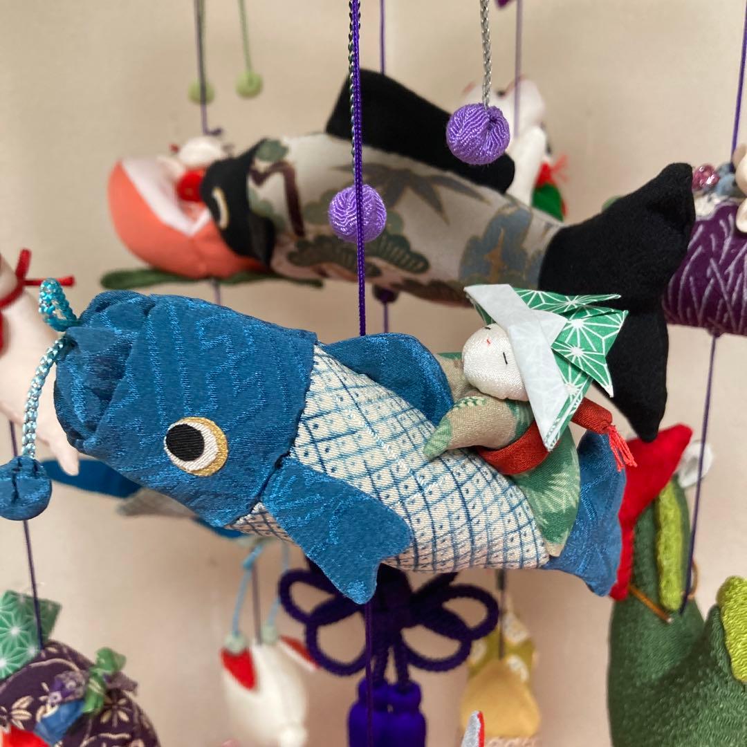 534 トリプル 吊るし雛　吊るし飾り　端午の節句