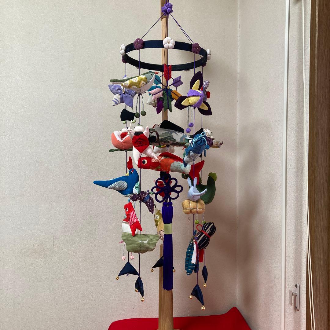 534 トリプル 吊るし雛　吊るし飾り　端午の節句