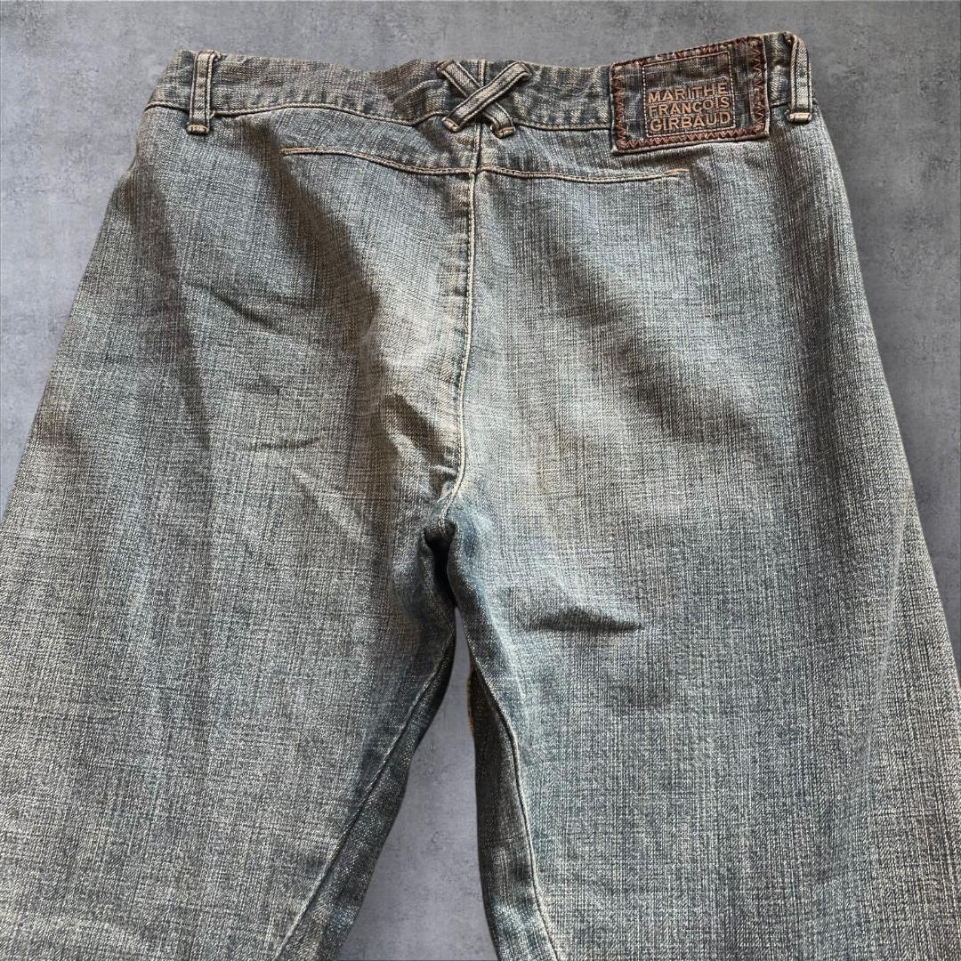 超貴重 名作 マリテフランソワジルボー ブーツカット デニム フレアデニム