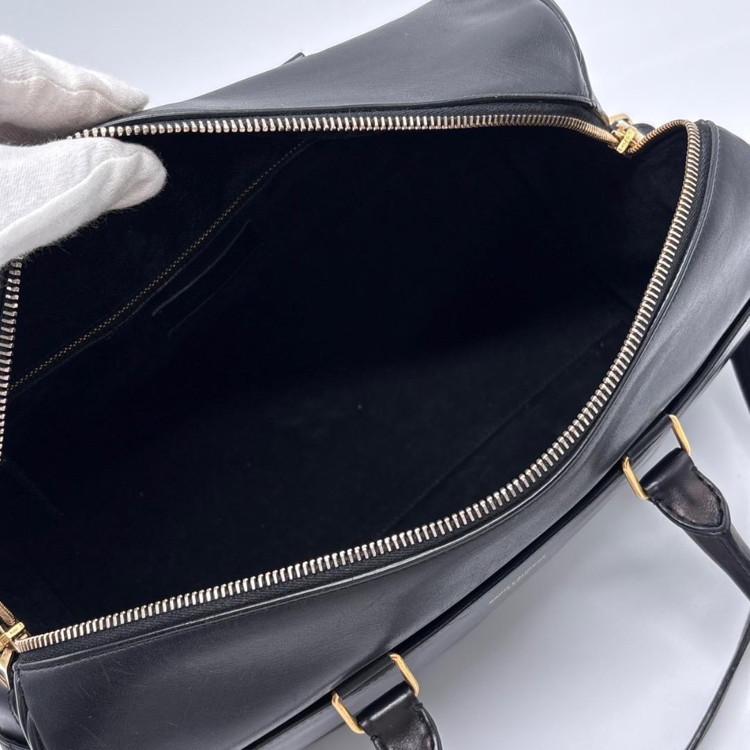 サンローラン ダッフルバッグ レザー 2way ボストンバッグ W