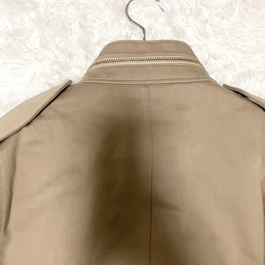 【専用】ドゥロワージャケット　ムートンコンビ　切り替え　ベージュ　36