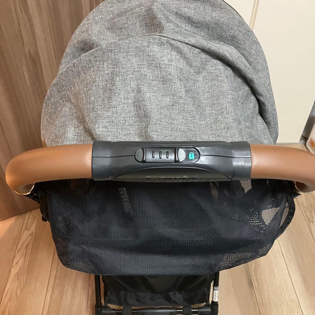 コンビ Combi Acbee plus AN B型ベビーカー グレー