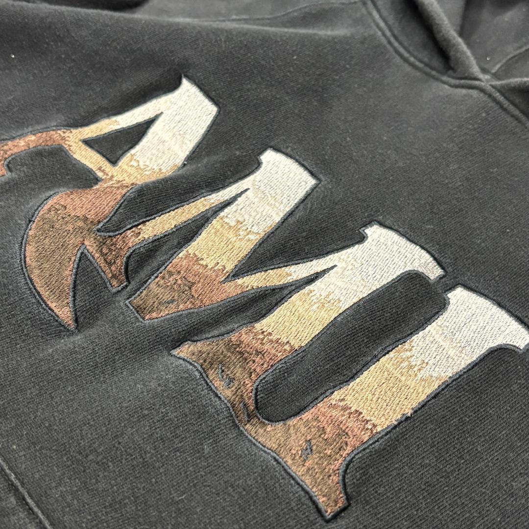 ミアレクサンドルマテュッシ ロゴ刺繍 プルオーバーパーカー サイズM メンズ