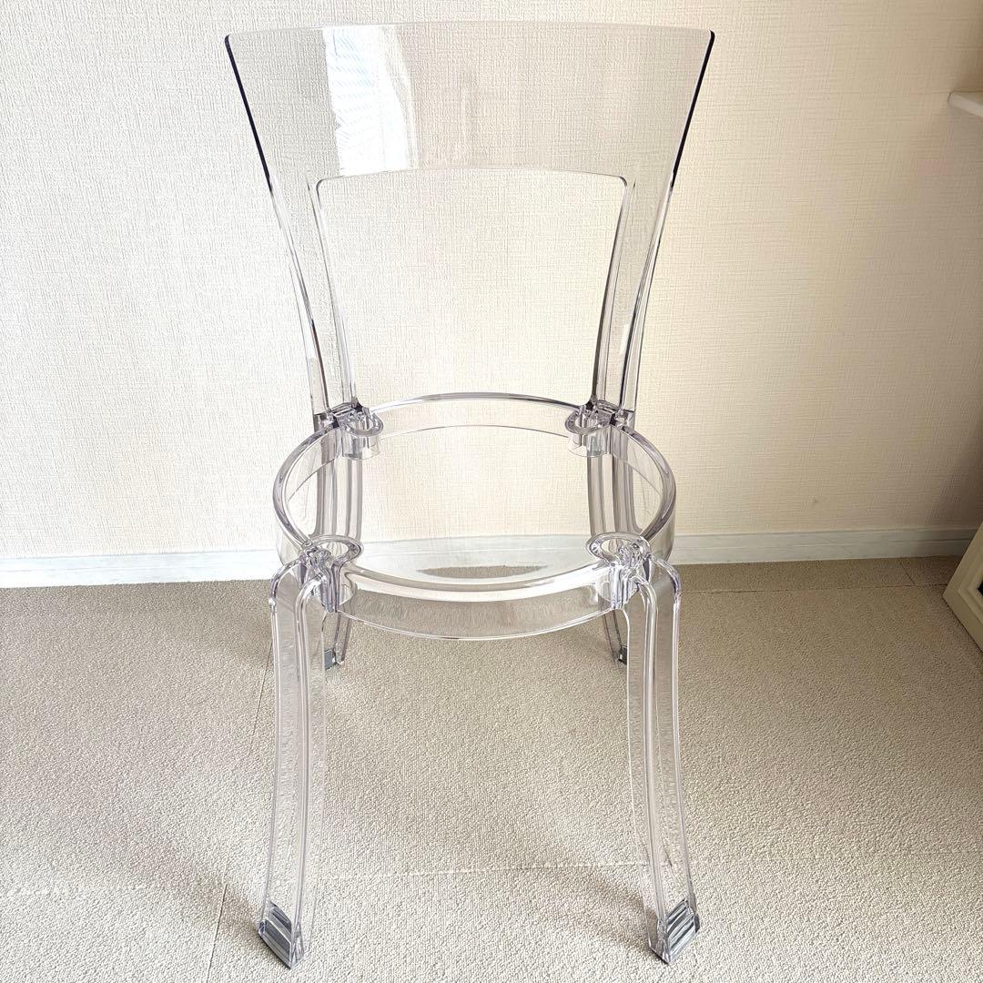 希少品IKEA クリアチェア　透明　STEIN 北欧インテリア　一脚