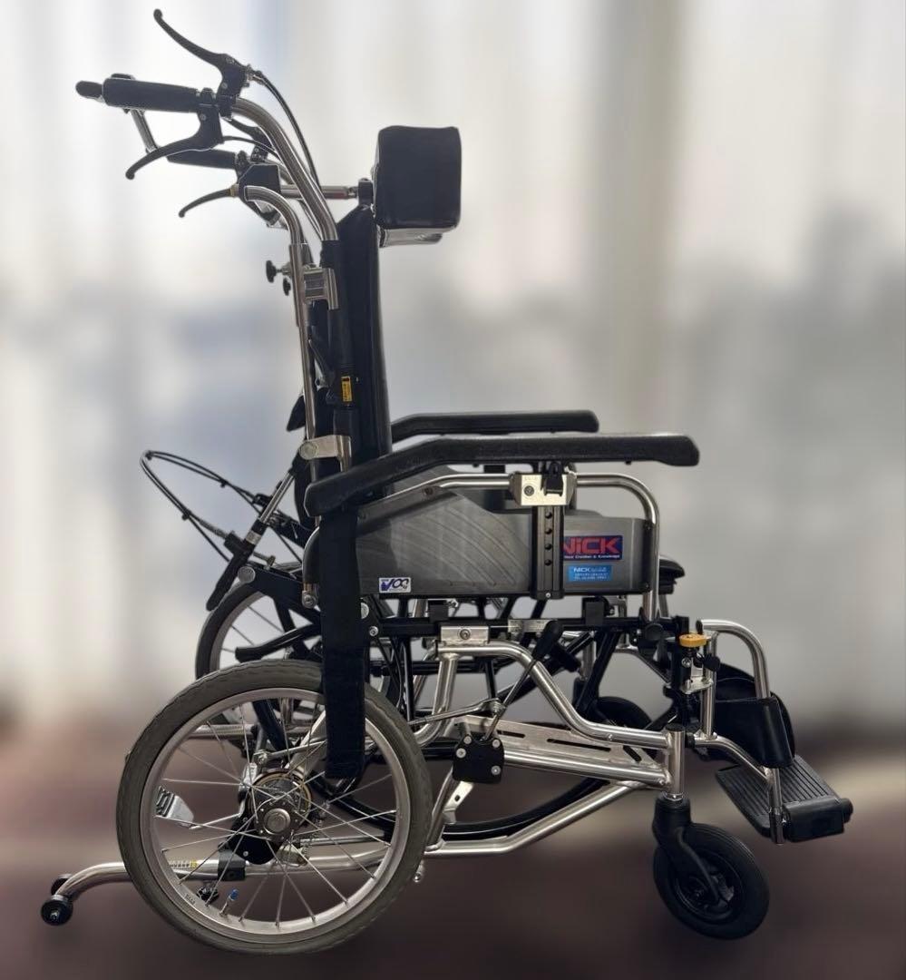 MiKi ミキ NiCK TRC-2 リクライニング＆ティルト式 介助用車いす