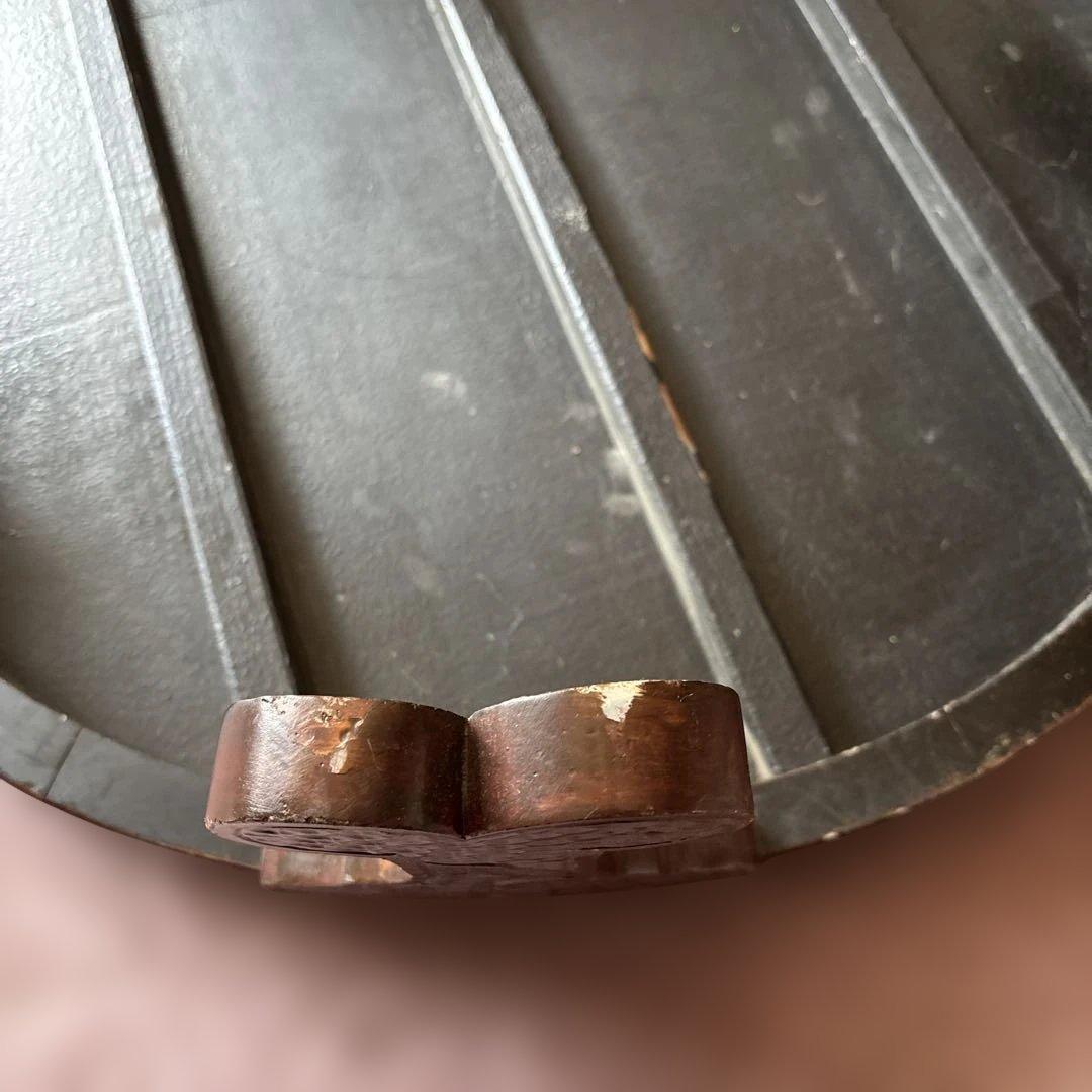 中国骨董 唐家具 レトロ 装飾彫り 円卓 座卓 ちゃぶ台 ローテーブル