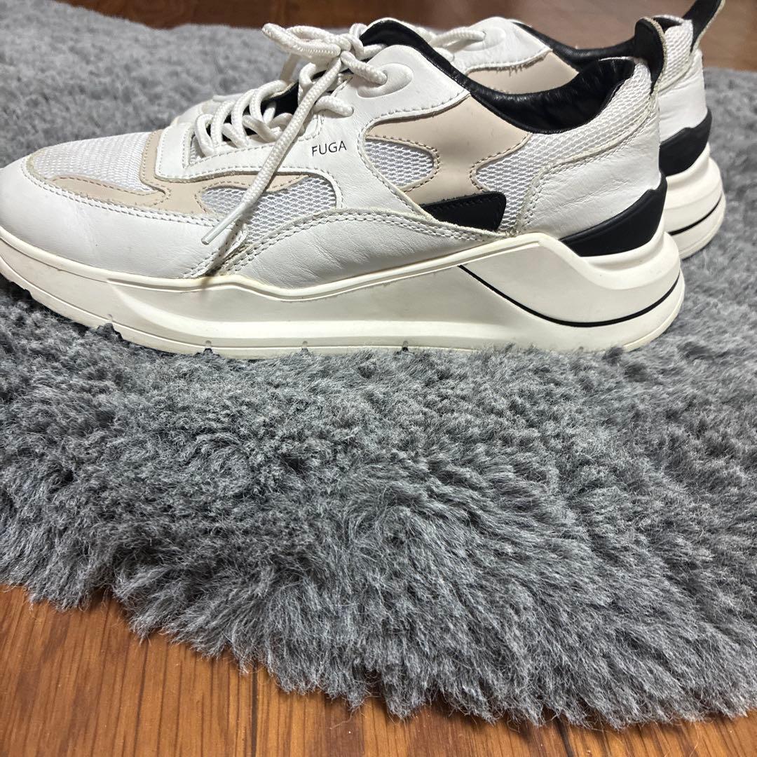 DＡＴＥ　ＦUＧＡ ホワイト　スニーカー　２４.５㎝