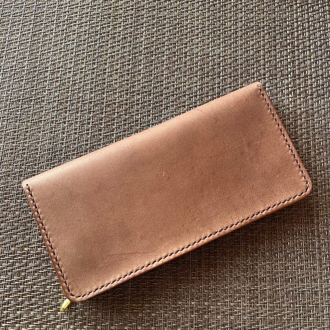 初売り特別価格！MARYAM ホースフロント ロングトラッカーウォレットブラウン