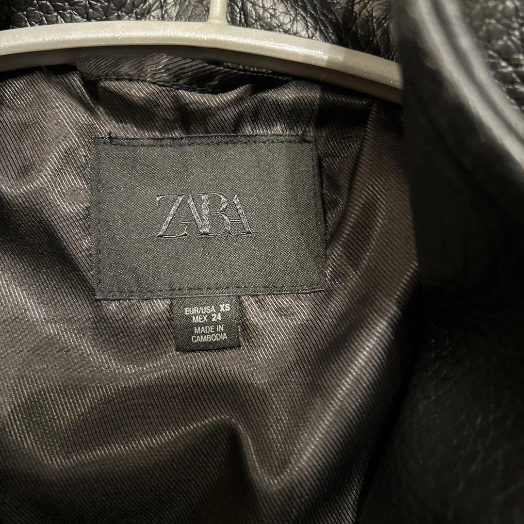 １０日限定SALE ZARAフェイクレザージャケット
