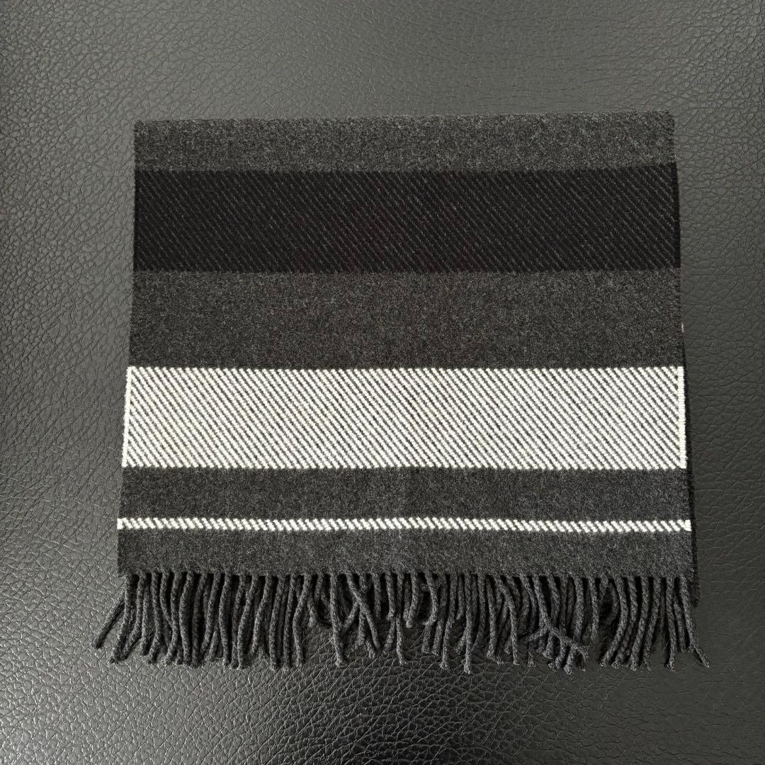 244ジョンストンズオブエルガン　大判マフラー　ユナイテッドアローズ