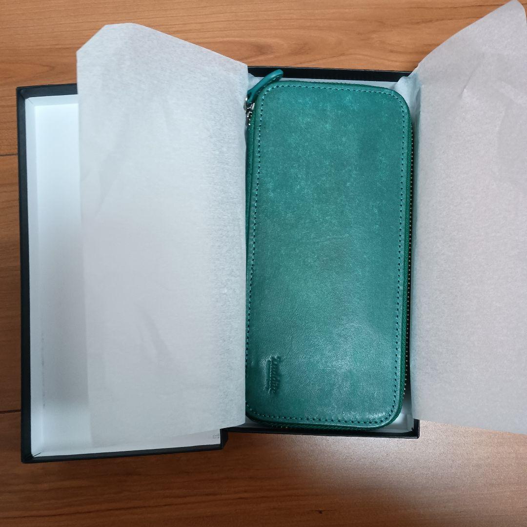 LUDDITE　ラウンドジップペンケース　エッセンシャル MAYA　ティール