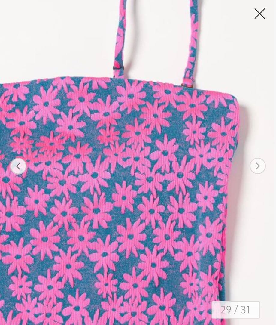 ＜Lepidos＞ジャガードフラワー ワンピース