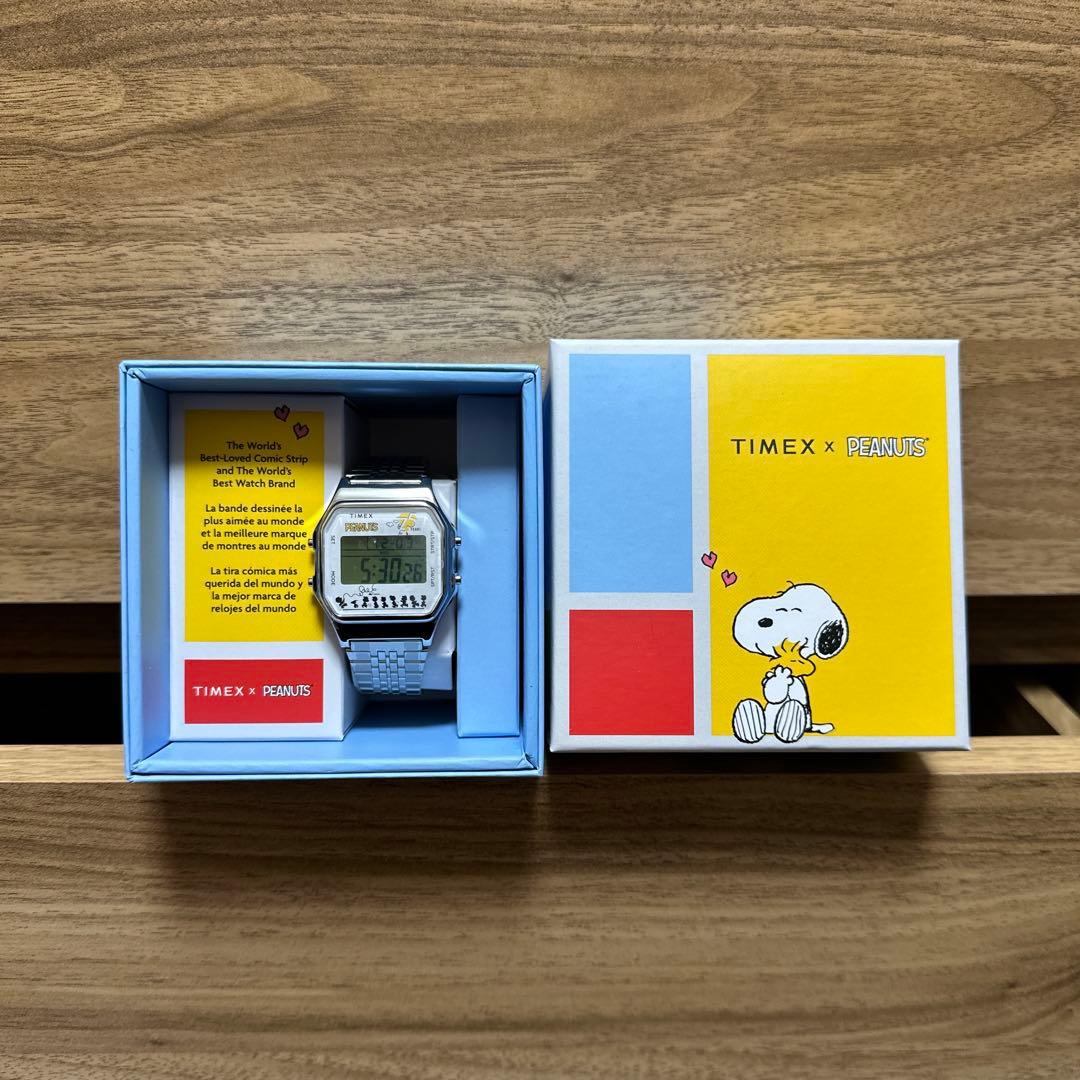 【75周年限定モデル/海外限定】TIMEX × Peanuts 34mm 腕時計