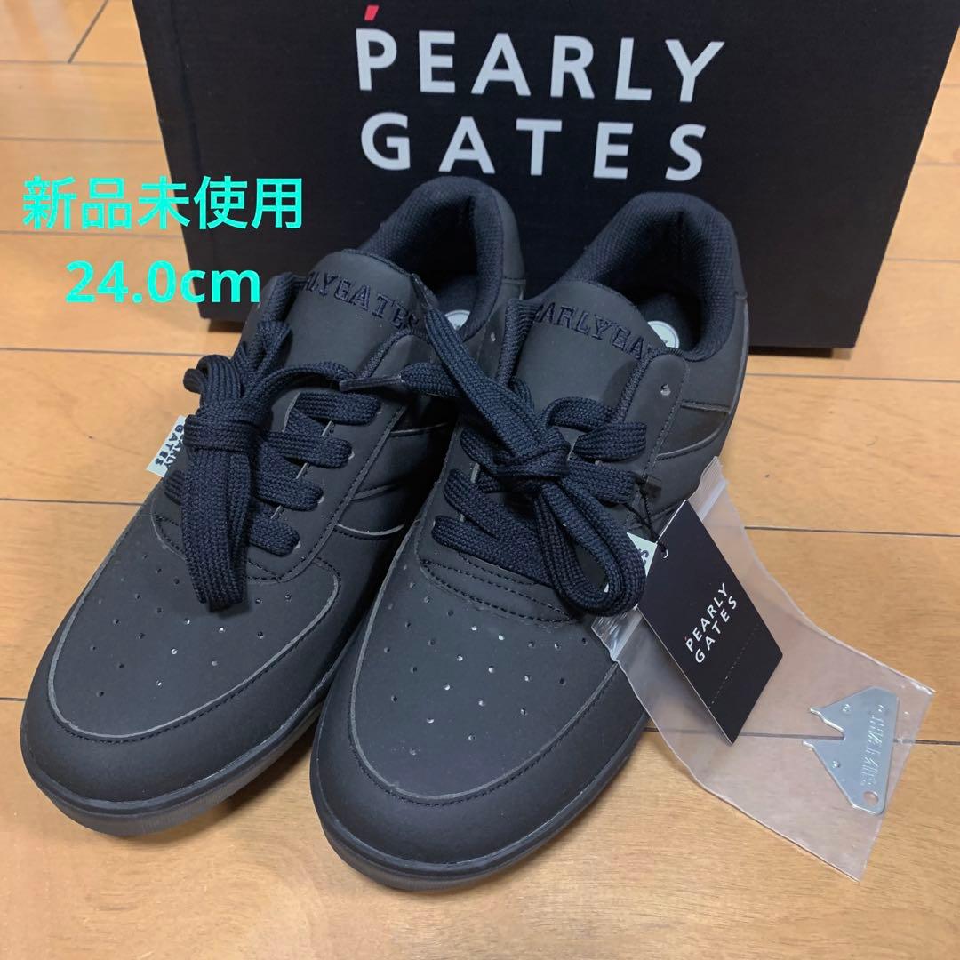 新品 PEARLY GATES パーリーゲイツ ゴルフシューズ スパイク24.0