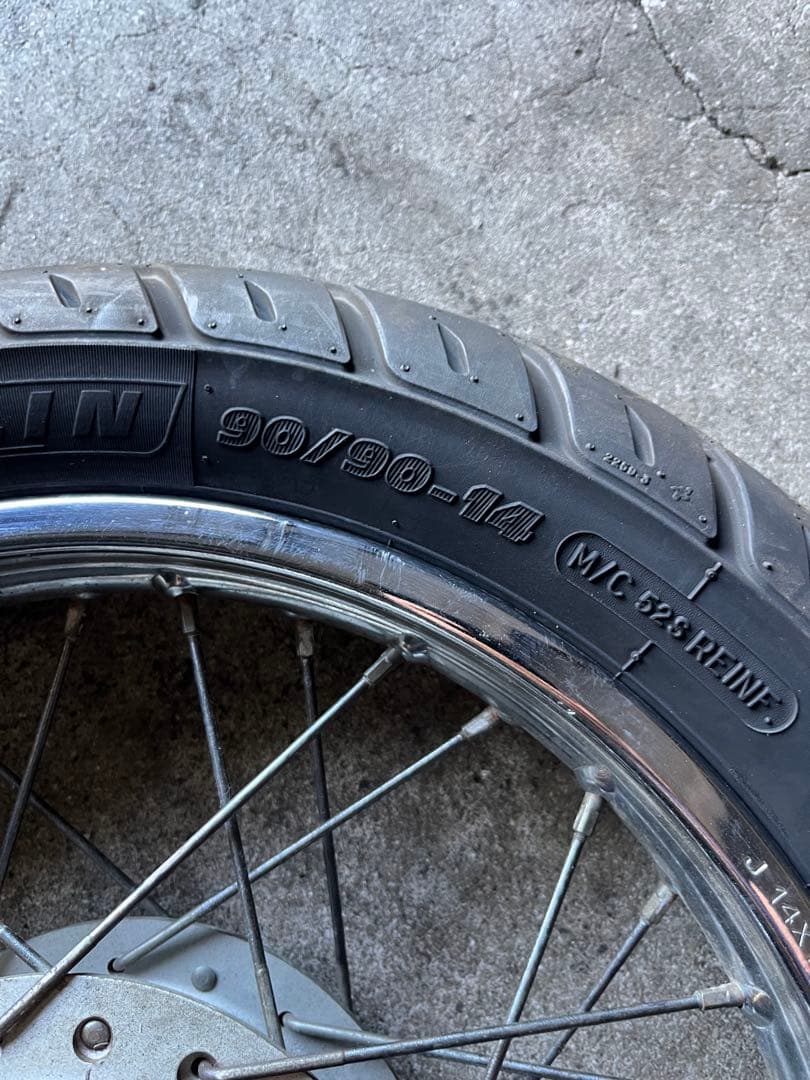 リトルカブ　太足 タイヤホイールセット