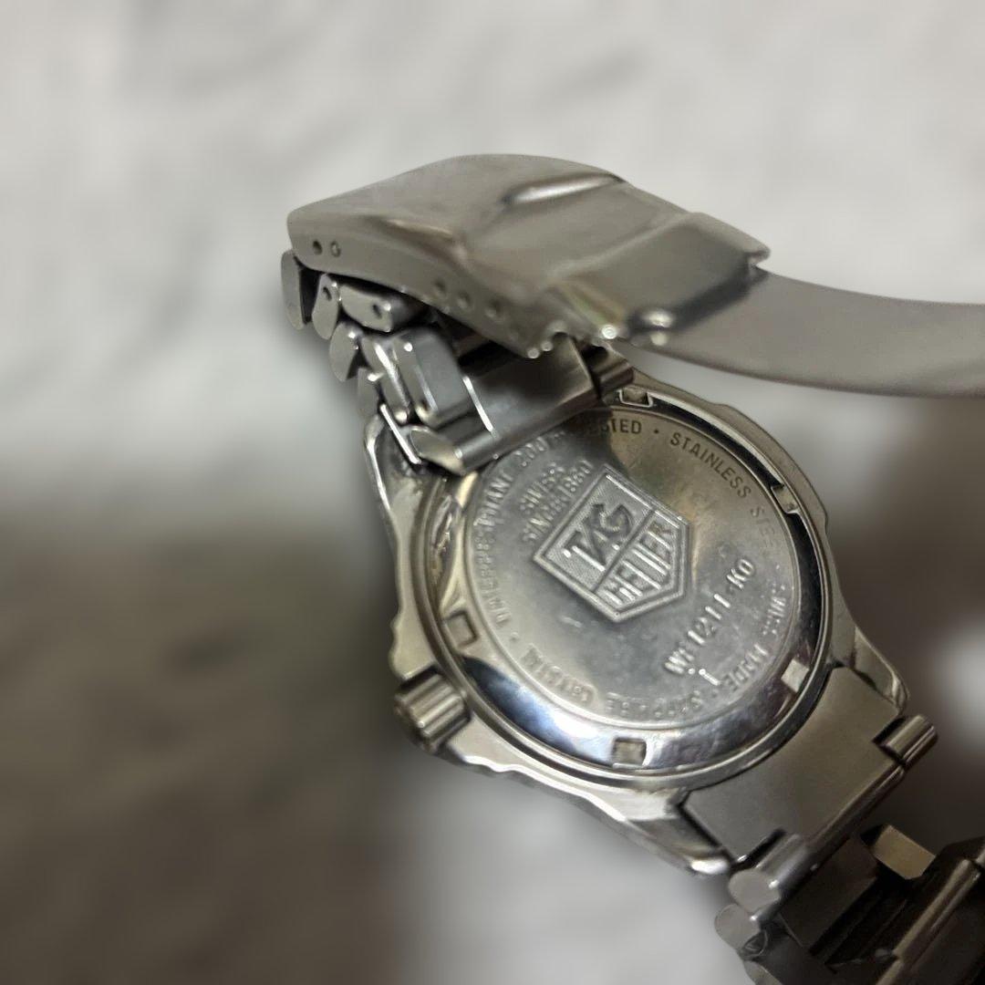 TAG Heuer クォーツ腕時計 シルバー文字盤　稼働中
