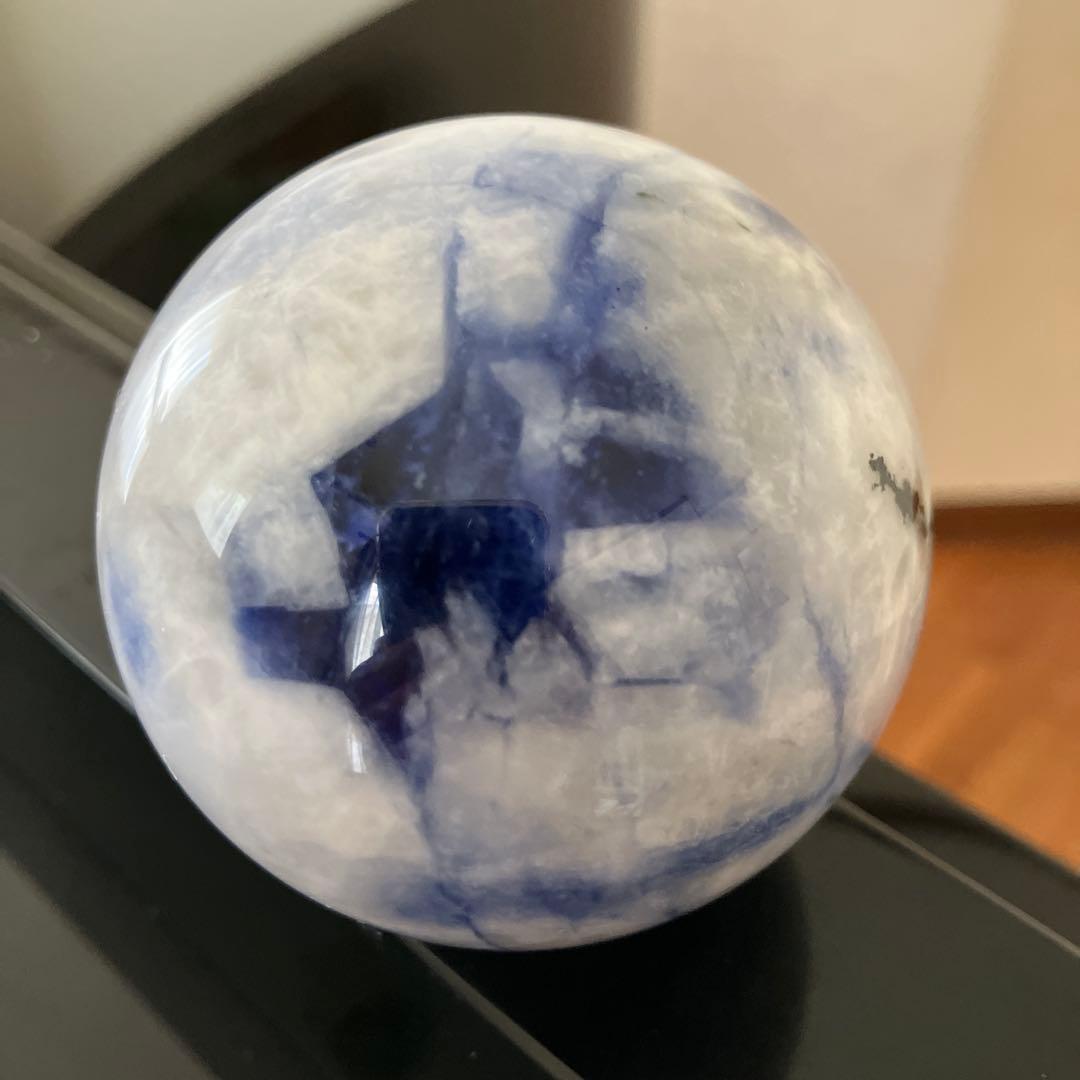 D ぴぃさま専用　アフガナイト　スフィア　天然石置物