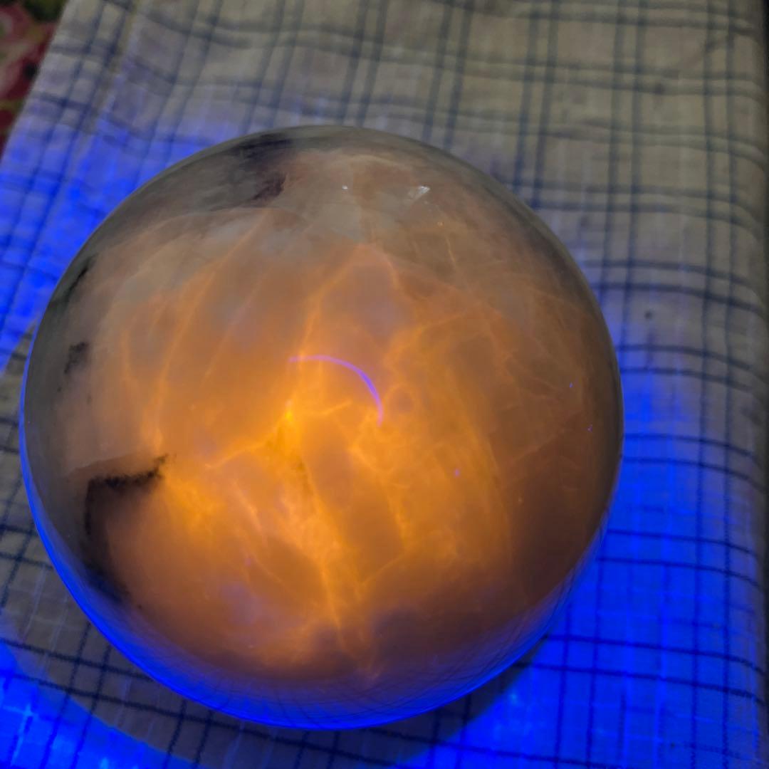 D ぴぃさま専用　アフガナイト　スフィア　天然石置物