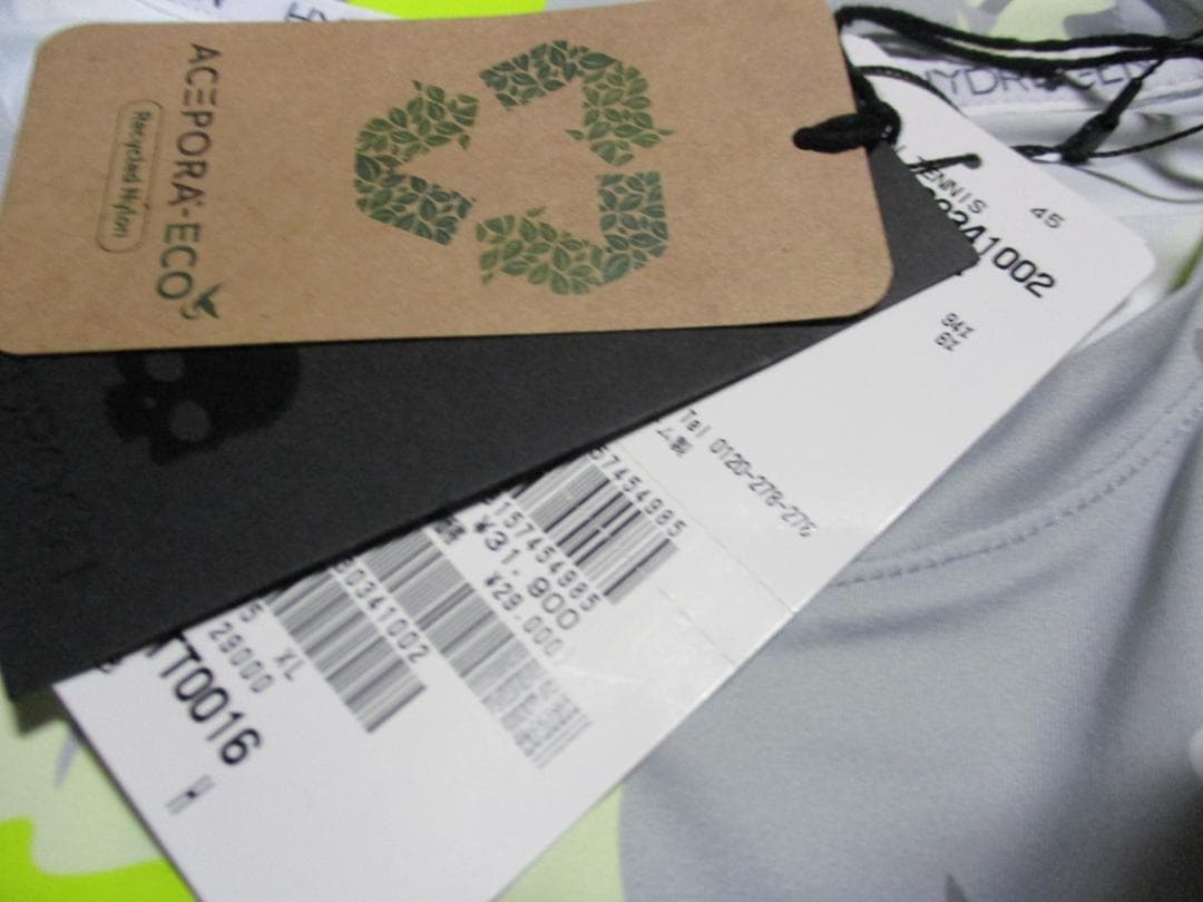 【ハイドロゲン・テニス】ブラッシュ・カモ・テックＴシャツ★未使用☆XL★送料無料