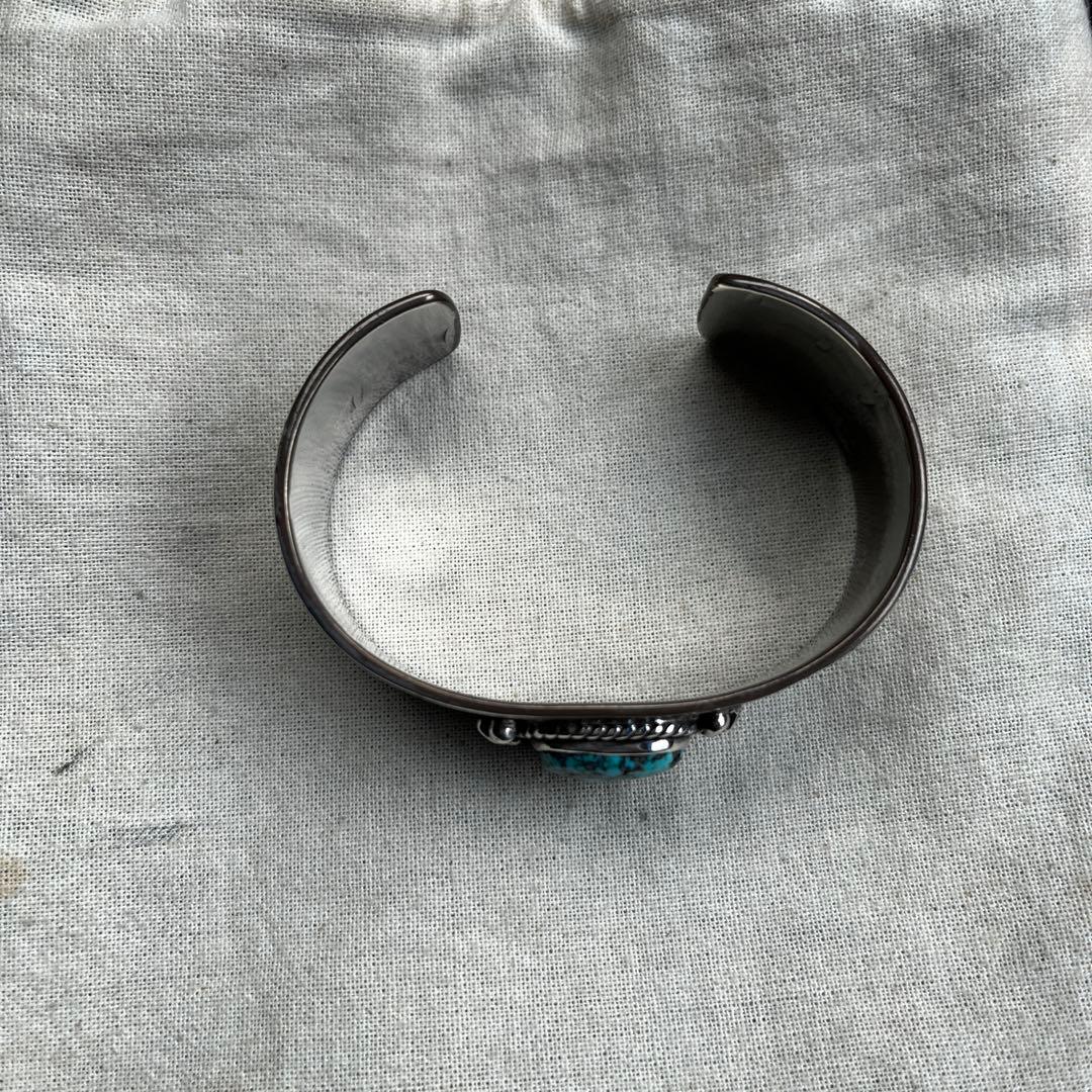 【HRM】ターコイズストーン シルバーバングル