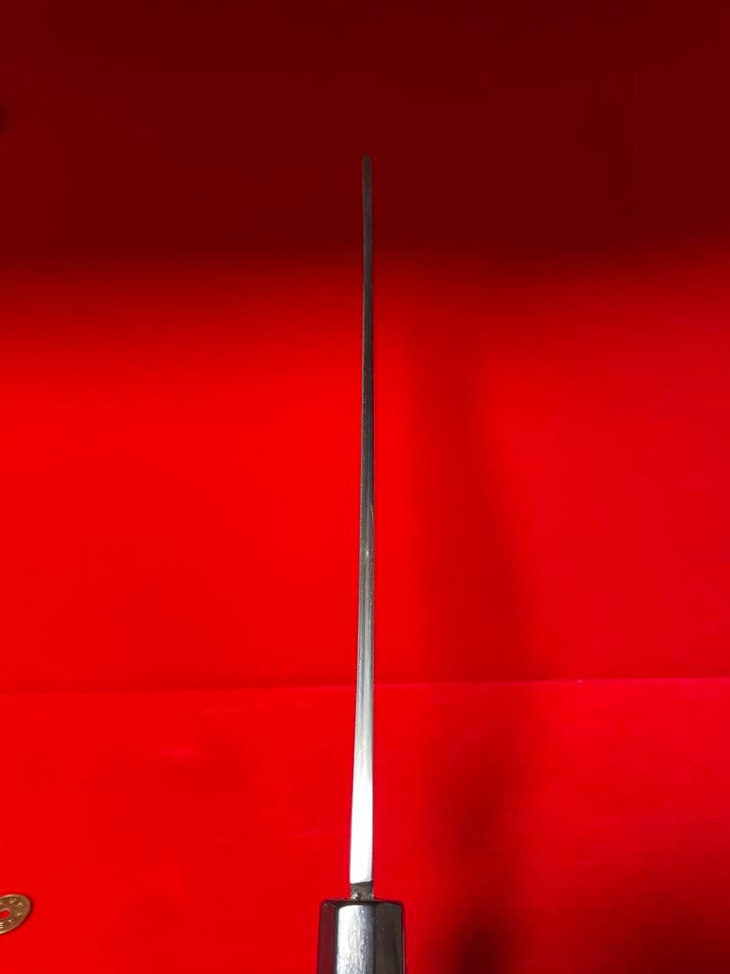 包丁　鍔屋　骨切　出雲玉鋼　箱付　未使用品