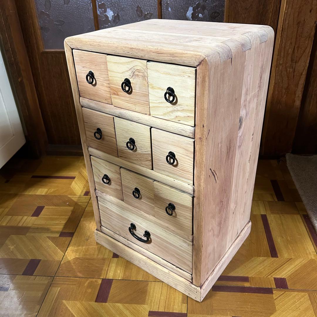 薬箪笥　ストリップド家具