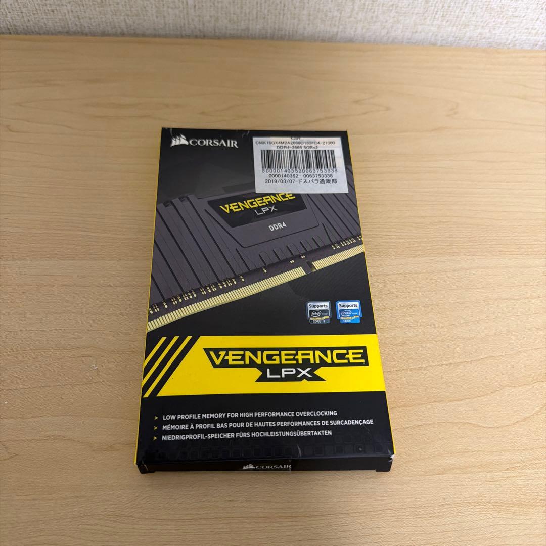Corsair DDR4 8GB×2 CMK16GX4M2A2666C16