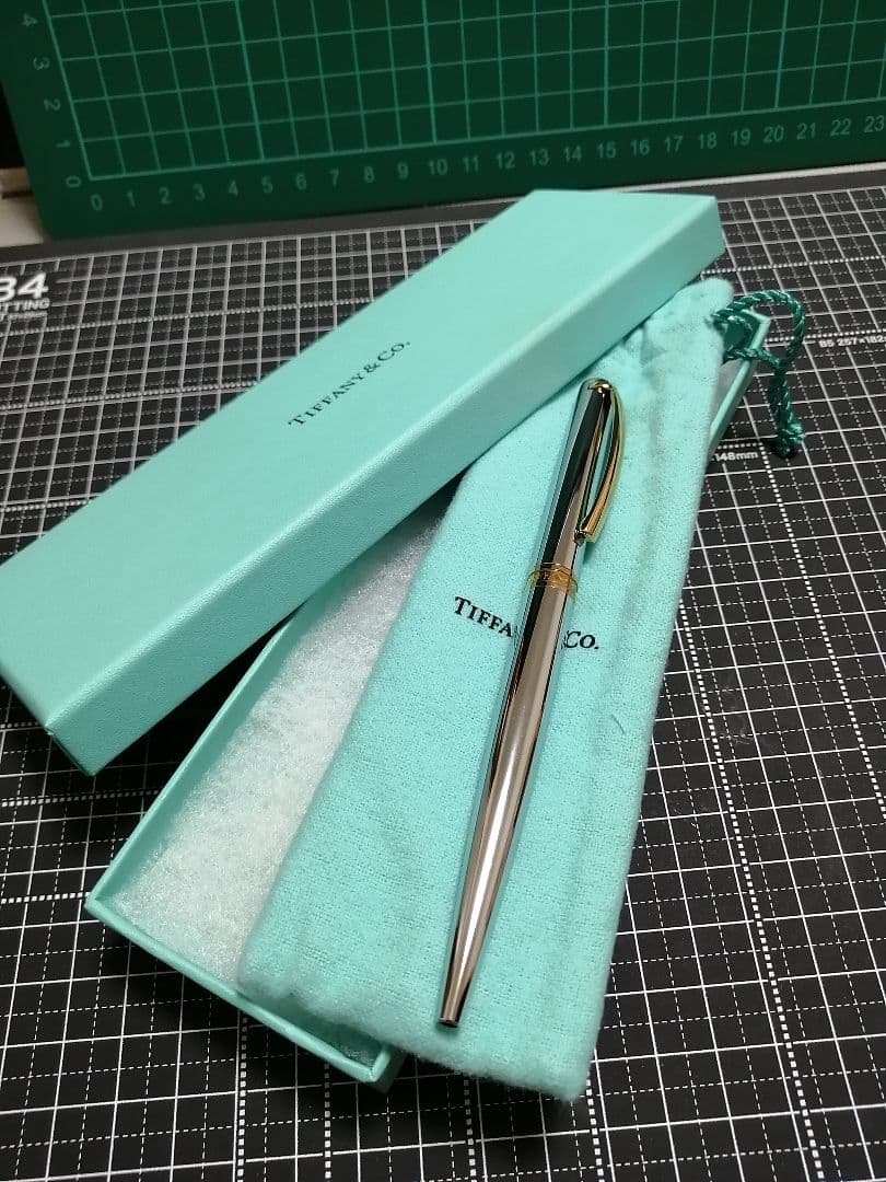 ライトニング　ティファニー　ティークリップ　回転式ボールペン　未使用品