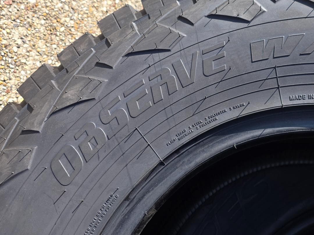 hottoさん専用　新品　255/85R16　トーヨーオブザーブ W/T-R