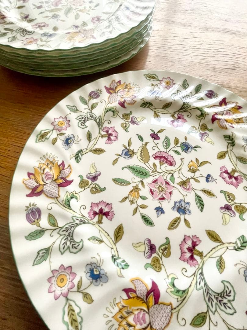 Minton 花柄 皿 27cm 6枚