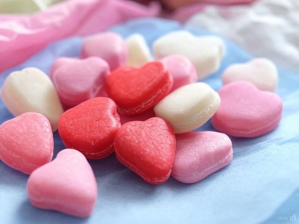 ハート型バスソルト いろいろ