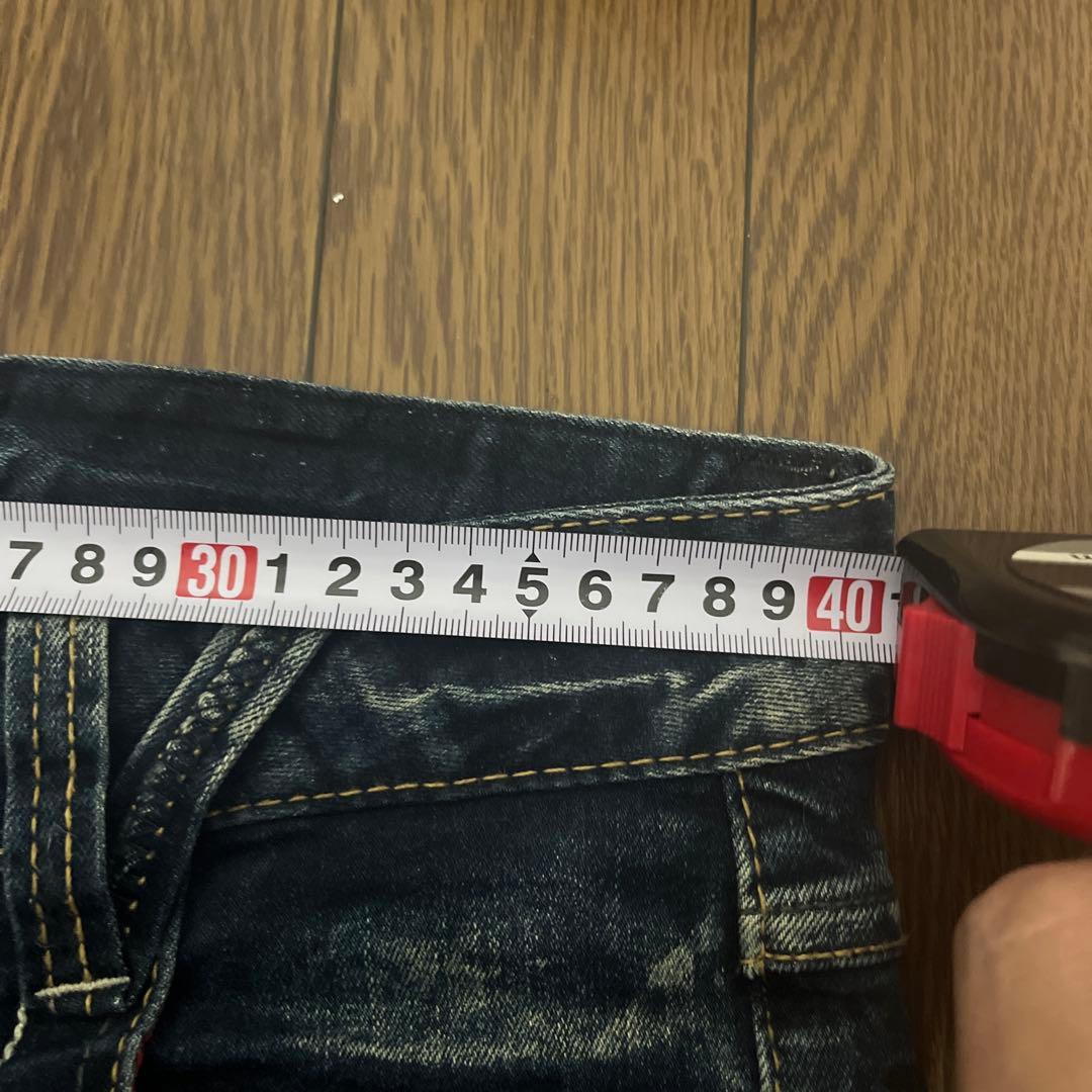 Y2K RED PEPPER レッドペッパー ローライズフレアデニム 28