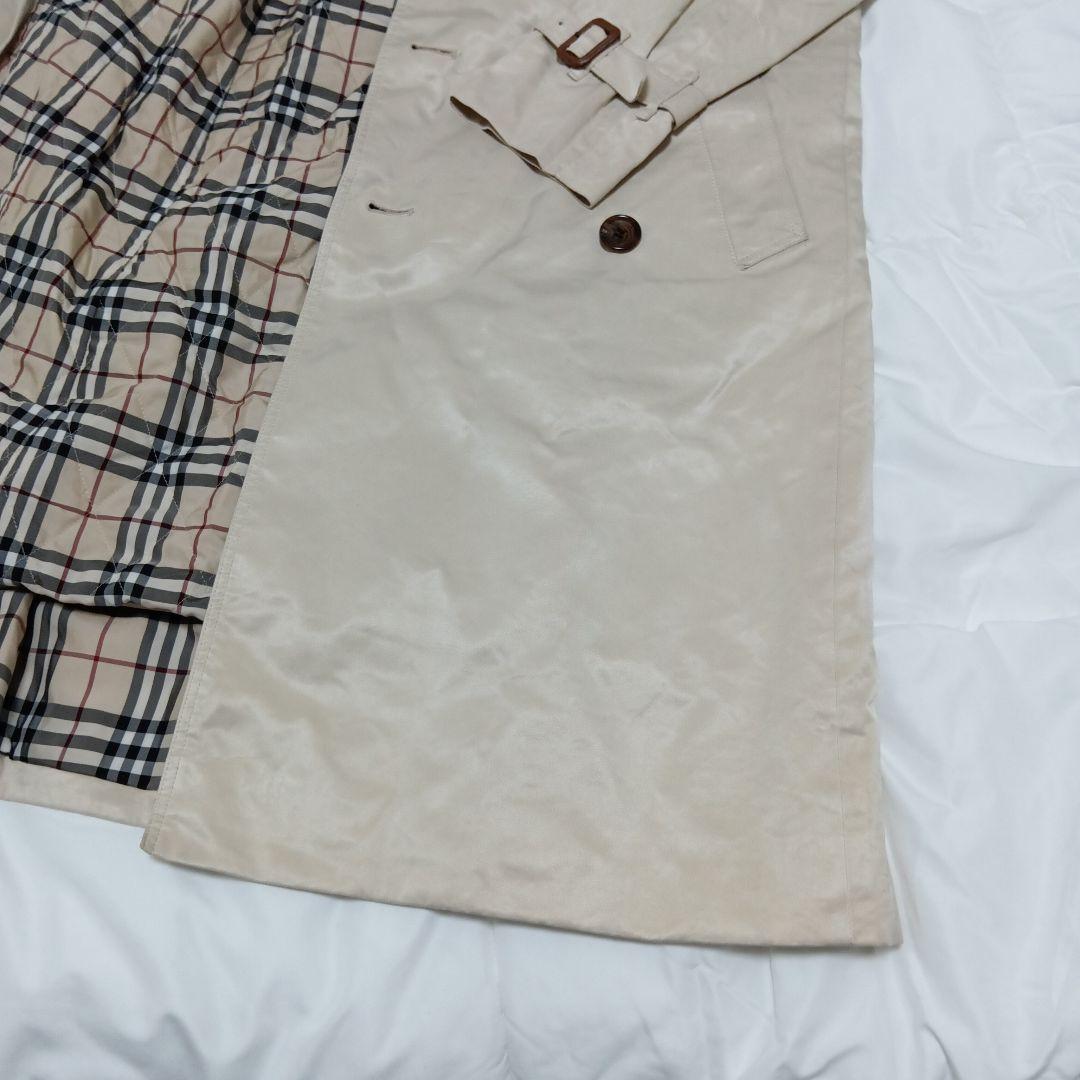 バーバリー ロンドントレンチコート ミドル ノバチェック ライナー 三陽商会製