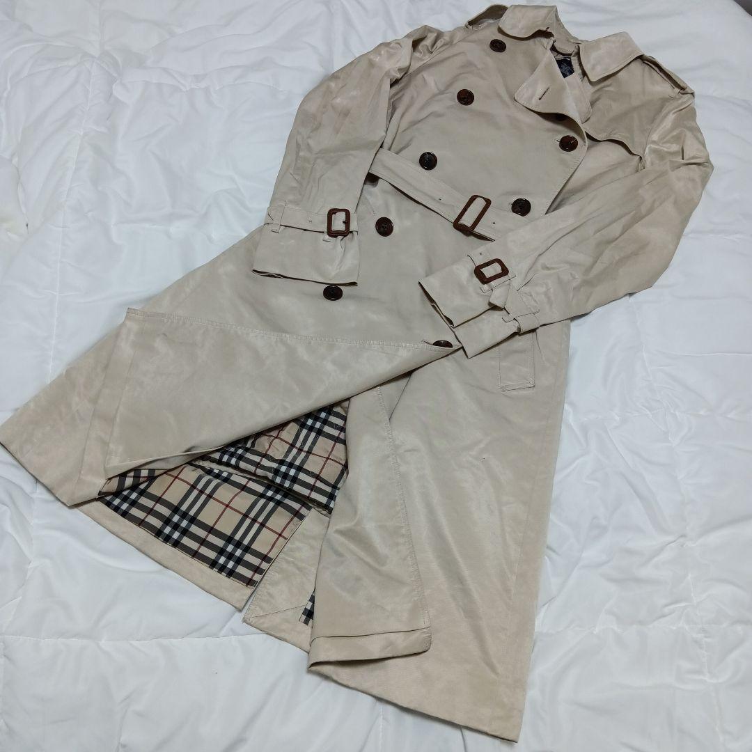 バーバリー ロンドントレンチコート ミドル ノバチェック ライナー 三陽商会製