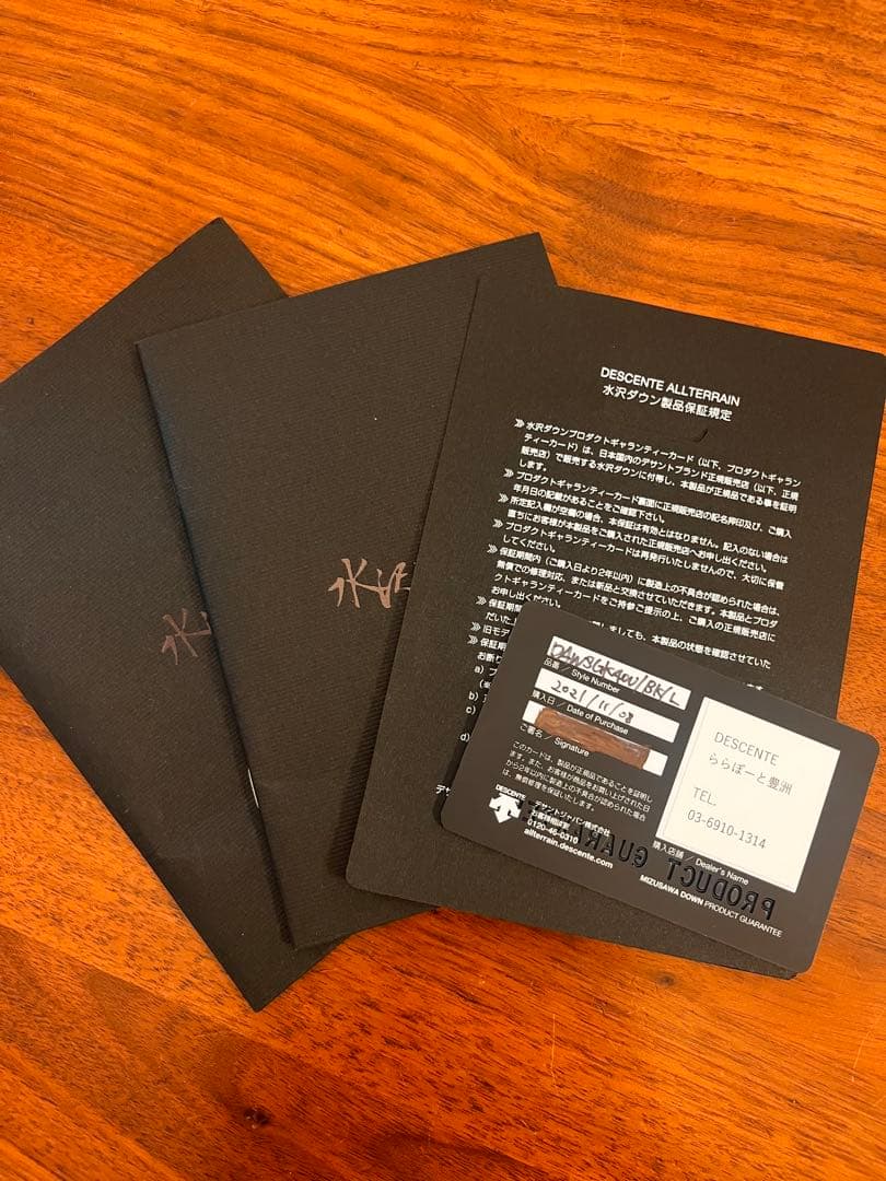 DESCENTE ALLTERRAIN 水沢ダウン デサント　レディース　L