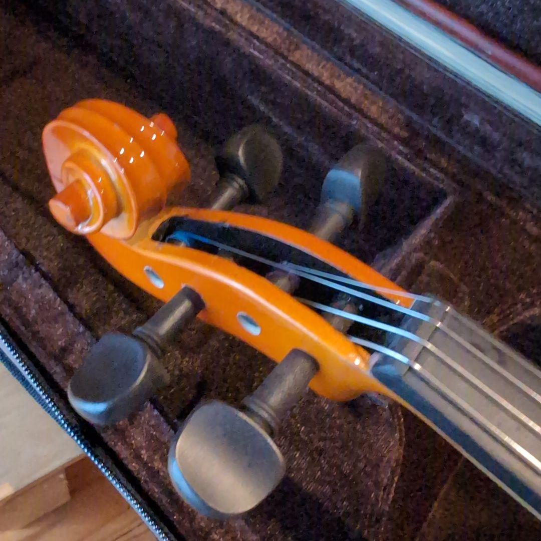 【美品】STENTOR STUDENT バイオリン 弓 4/4 ケースセット