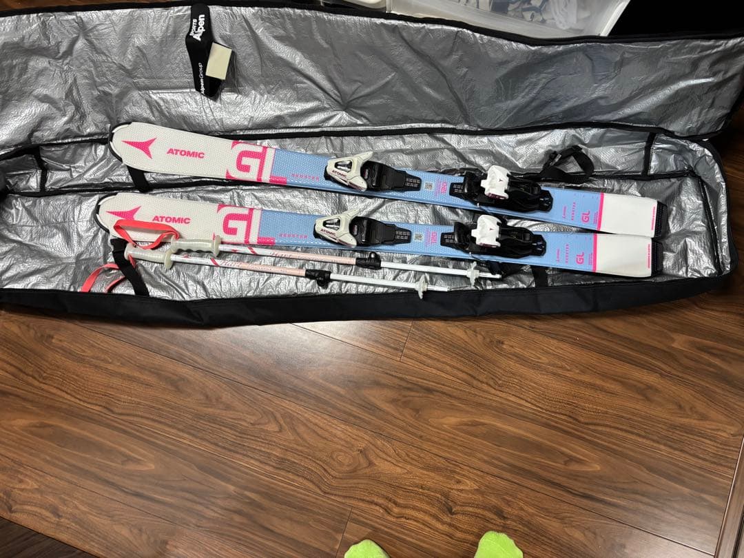 アトミック　Atomic GL スキーセット + Head ブーツ　子供用
