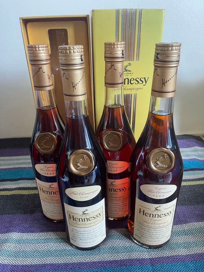 Hennessy VSOP ギフトボックス 4本セット
