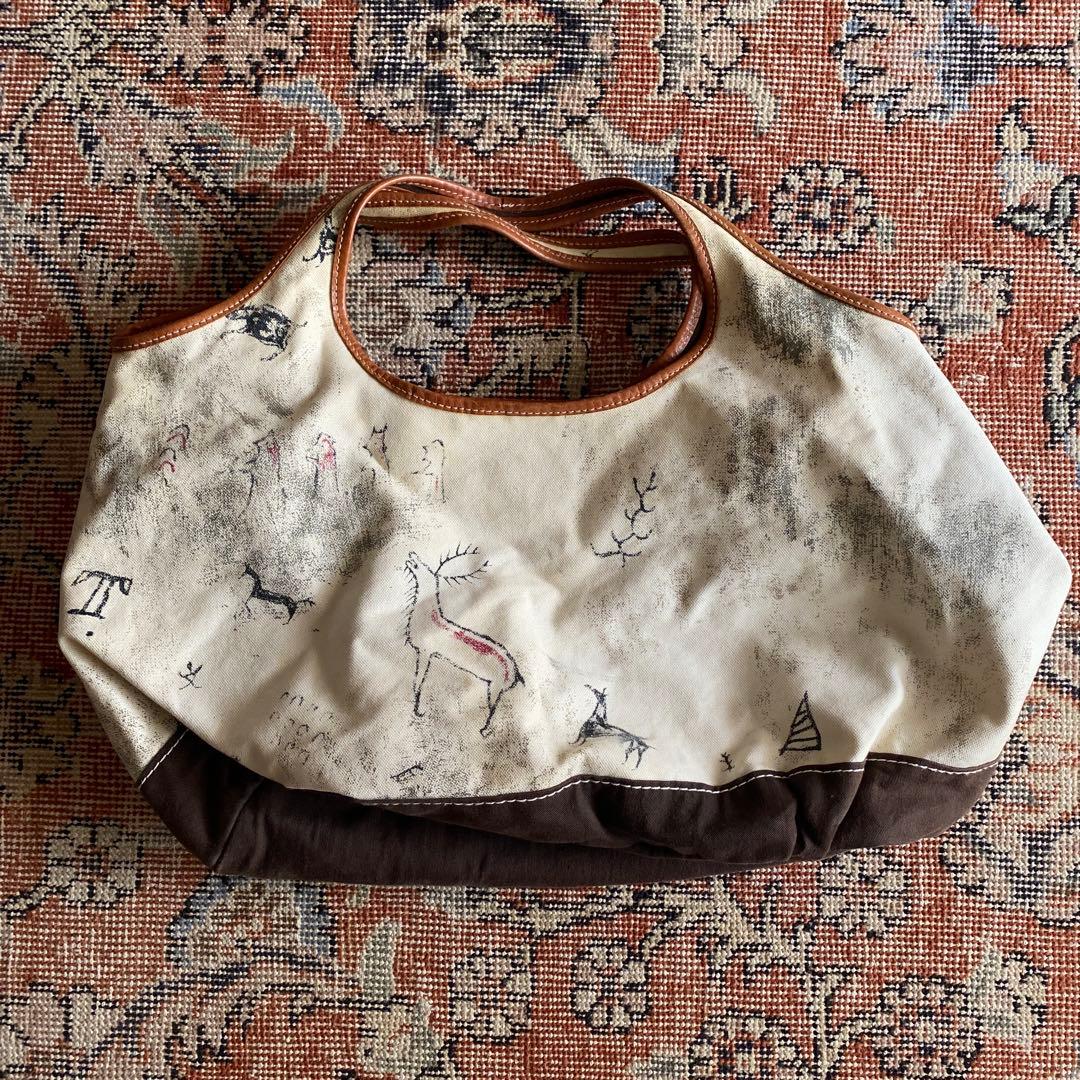 キャピタル　KAPITAL トートバッグ