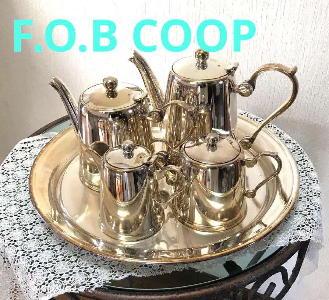 F.O.B COOPティーポット　5点セット