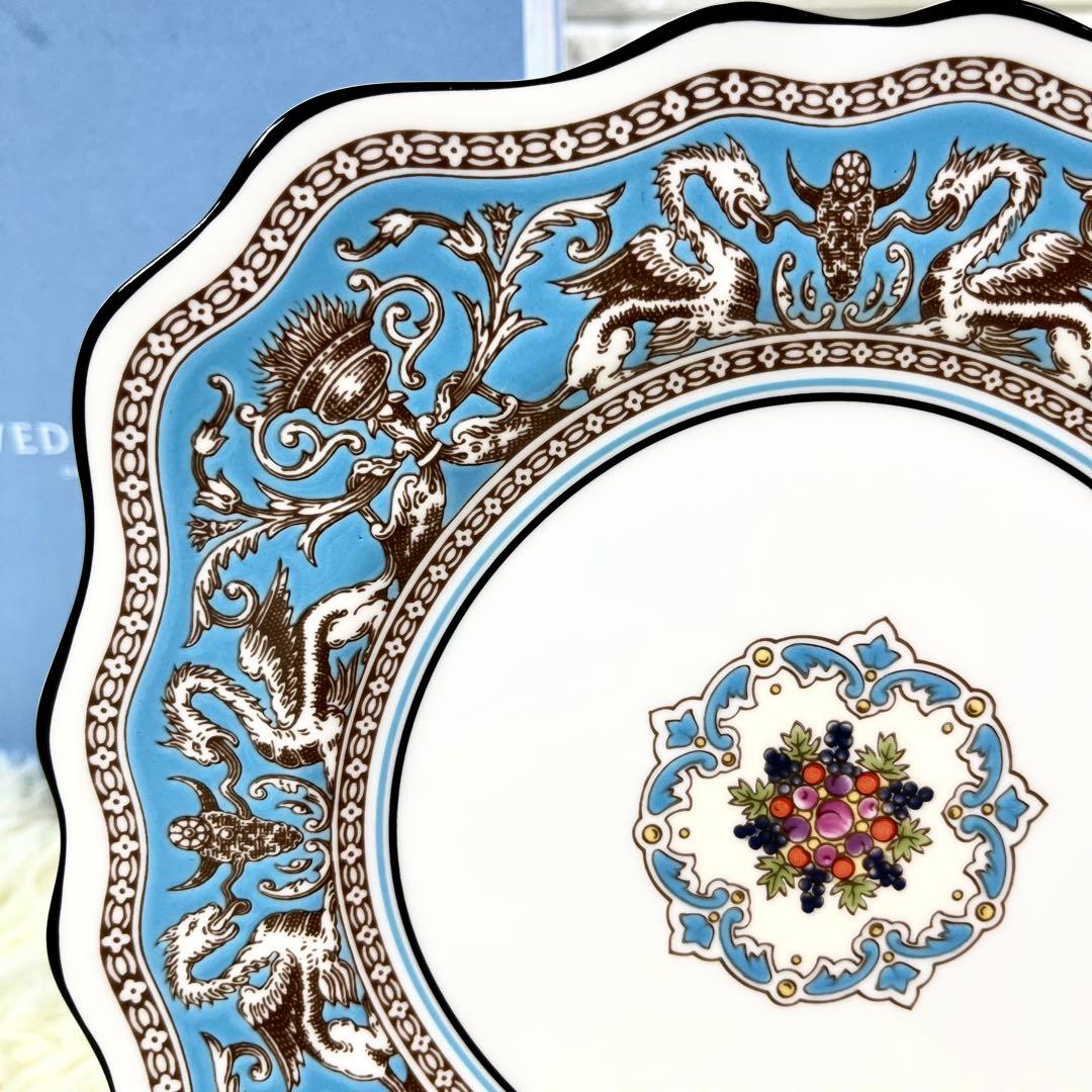 【希少 美品】 ウェッジウッド フロレンティーン スクエア デザートプレート